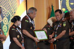 Rakernas Kejaksaan RI 2023, Kajati Sumut Idianto Peringkat Pertama Kajati Teraktif Nasional Dalam Mengikuti Ekspose Keadilan Restoratif