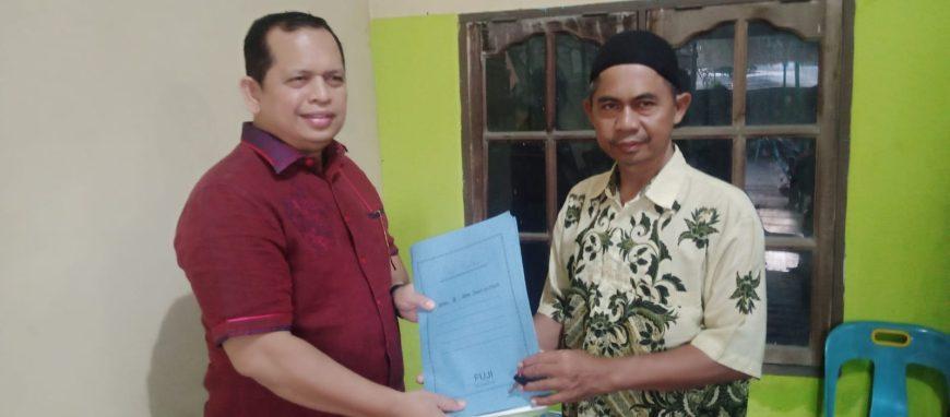 Pak Tugito Wakafkan Tanah untuk Rumah Qur’an KSJ