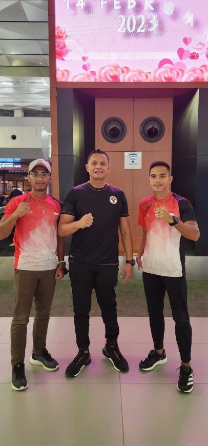 Alan Sastra Dampingi Dua Atlet NPC Berlaga di World Athletic Grand Prix Dubai 2023
