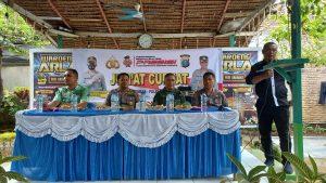 Adanya Judi Tembak Ikan dan Narkoba, Polsek Patumbak Gelar Jumat Curhat, Tampung Aspirasi Warga