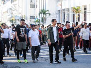 Presiden Jokowi Hadir di CFD, Warga Medan Antusias dan Kaget