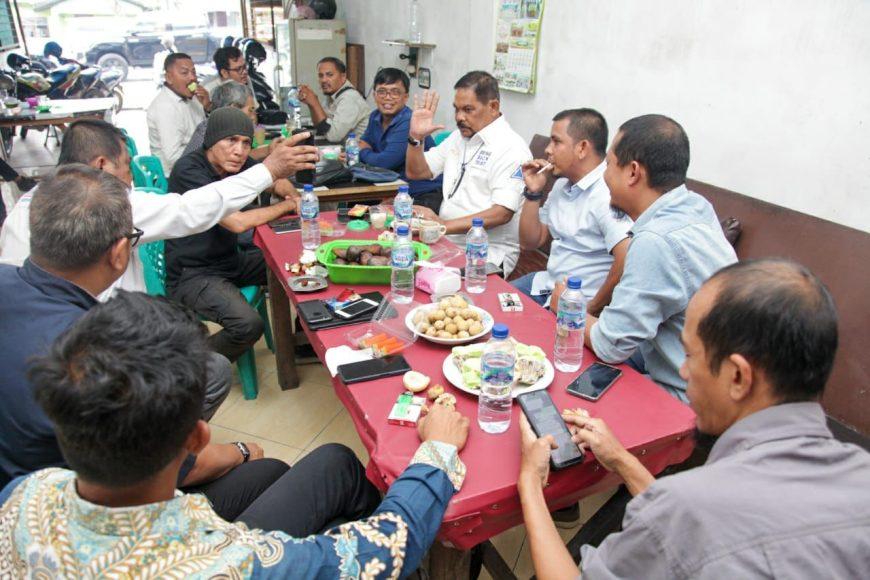 Sapa Abang Becak Belawan, Rahudman Siap Perjuangkan Medan Utara