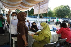 Dinas Kesehatan Kota Medan Bersama PAKKI Lakukan Screening Kesehatan Pekerja Perempuan