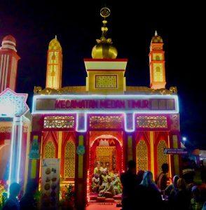 Bermotif Etnik Mandailing, Stand Medan Timur Pasarkan Produk UMKM di Arena MTQ ke-56 Medan