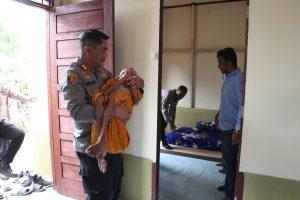 Dibangun Swadaya, Hari Ini Kapolres Aceh Utara Serahkan Rumah Layak Huni Untuk Murtala