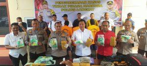 Enam Kali ‘Mikul’ Sabu, MY dan MZ Akhirnya Nginap di Polres Langkat