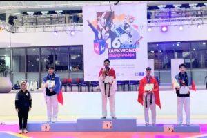 Harumkan Indonesia, Serda Adam Yazid Raih Medali Emas pada 6TH Asean Taekwondo Championship di Filipina