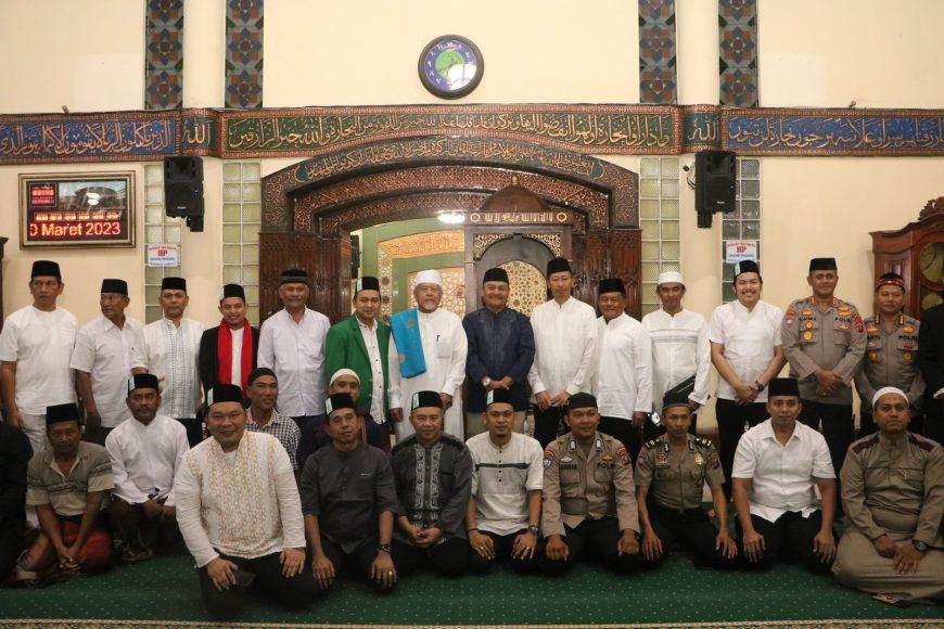 Wakapolda Sumut Safari Subuh Jumat Berkah Di Mesjid Raya Aceh Sepakat