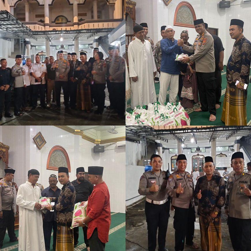 Ar-Raudhah Polda Sumut Safari ke Mesjid Al-Amin Tanjung Rejo, Burhanuddin: Polisi Sahabat Masyarakat