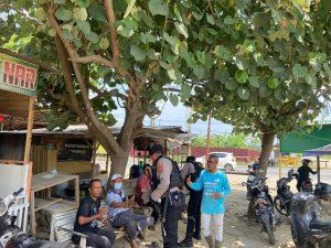Cegah Guantibmas di Tempat Publik, Tim URC Polres Lhokseumawe Patroli Dialogis dan Sambang Warga