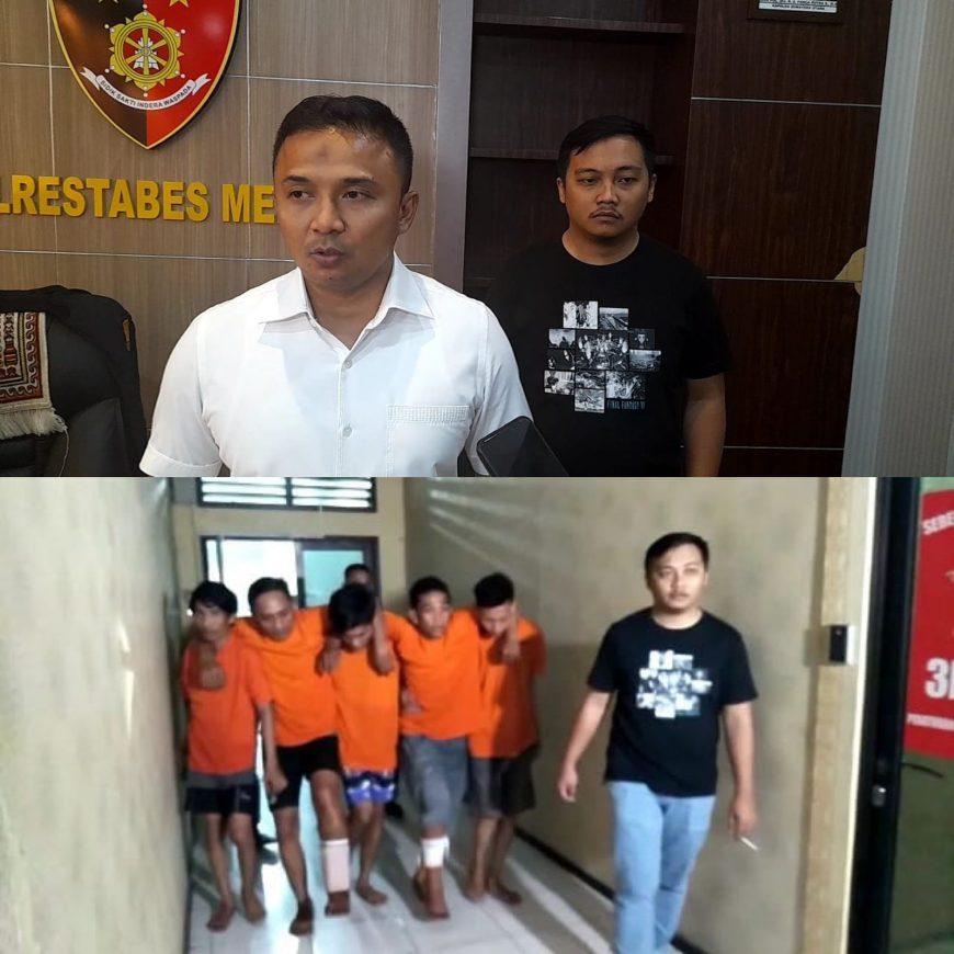 30 Kali Beraksi Curanmor, Dua Dari Lima Penjahat Terkapar Ditembak Satreskrim Polrestabes Medan