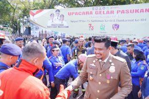 Dukung Semakin Profesional, Bobby Nasution Akan Bangun Beberapa Fasilitas Damkarmat