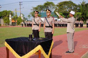 Kapolres Aceh Utara Pimpin Serah Terima Jabatan Wakapolres