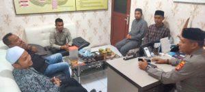 Terima Kunjungan Pimpinan Dayah, Kapolsek Banda Sakti Bahas Tentang Kenakalan Remaja