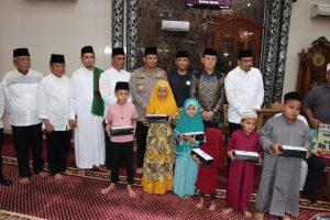 Dampingi Wali Kota Bobby, Wakapolrestabes Medan Safari Ramadhan Bersama Pemko Medan