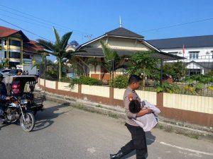 Tim URC Polres Lhokseumawe Evaluasi Korban Laka di Simpang Jam