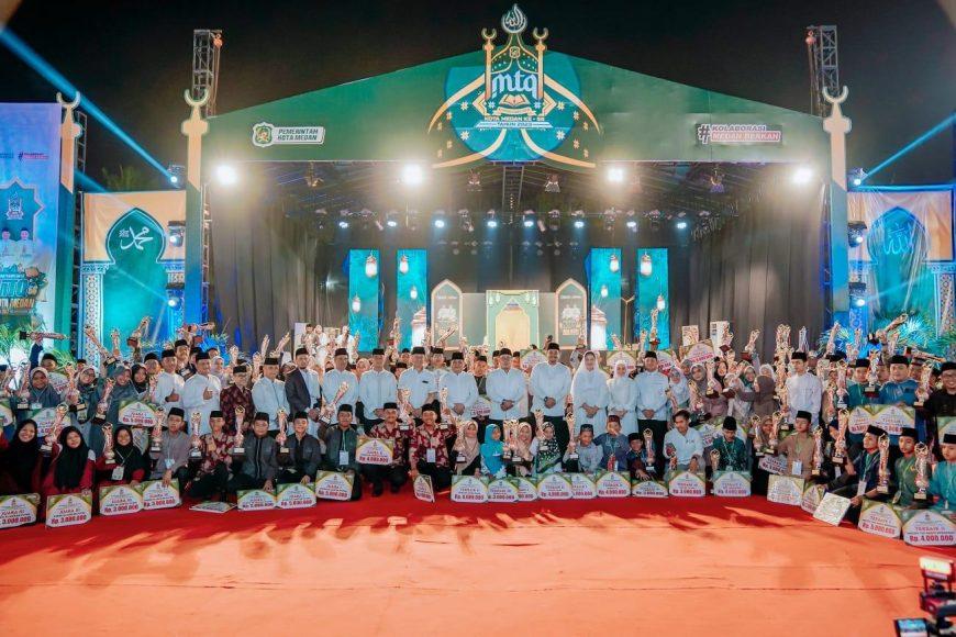 Medan Belawan Kembali Juara Umum,  Bobby Nasution: Manfaat MTQ Harus Terus Dapat Dirasakan Masyarakat