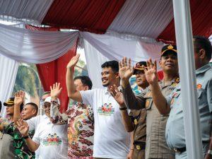 Hari Pertama Mudik Gratis Bareng Pemko Medan, Bobby Nasution Lepas 2.262 Pemudik Dengan 57 Bus