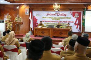 Pj Walikota Lhokseumawe Rapat Koordinasi dan Silaturrahmi dengan Kajari