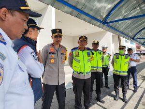 Pastikan Arus Balik Lebaran Lancar, Wakapolda Sumut Tinjau Pelabuhan Ajibata