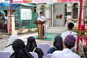 Melalui Safari Ramadan, Sekda Sampaikan Program Masjid Mandiri