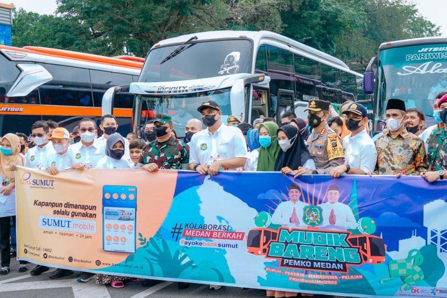 Masyarakat Antusias Sambut Program Mudik Program Mudik Bareng Pemko Medan, 5.300 Mendaftar