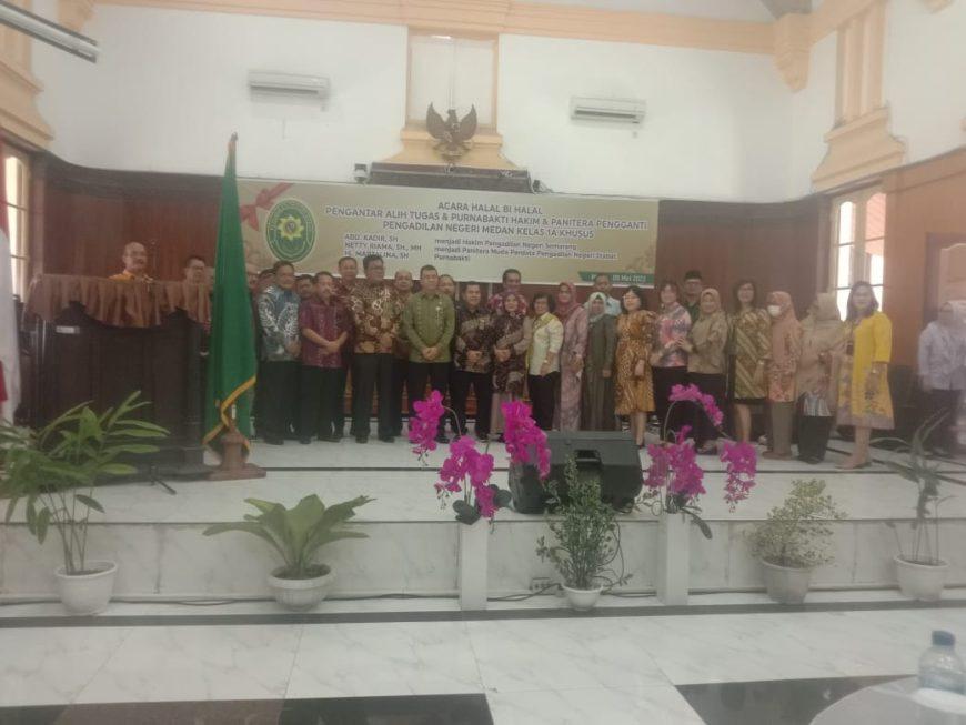 PN Medan Berhala Bi Halal Sekalian Penghantar Tugas dan Purna Bakti