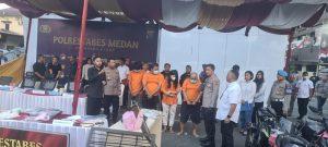 Bongkar penyelundupan Sabu Seberat 41 Kg Lebih, Polisi Ringkus Sejumlah Bandar Narkoba dan Pelaku Kejahatan Jalanan di Medan