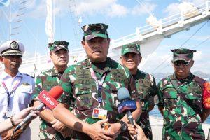 Panglima TNI Cek Keamanan Kapal Phinisi Ayana Lako Di’a Untuk KTT Asean  