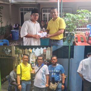 Orangtua Wartawan Medan Pos dan Mantan Fotografer Analisa Wafat, Ketua Pewarta Datang Melayat Sembari Berikan Santunan