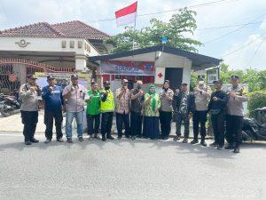 Sat Binmas Polrestabes Medan Laksanakan Penilaian Perlombaan Pos Siskamling di Komplek Wartawan