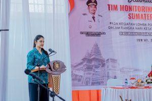 Terima Kunjungan Tim Monitoring PKK Sumut, Ny Kahiyang Ayu: Semoga Kelurahan Teladan Timur Juara Lomba PAAR