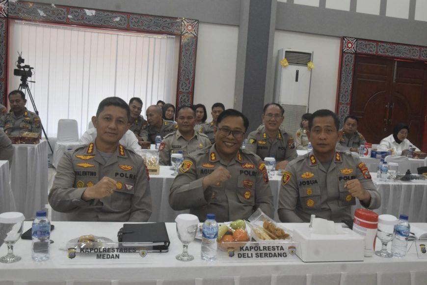 Kapolrestabes Medan Hadiri Undangan Taklimat Awal Audit Kinerja Itwasum Polri