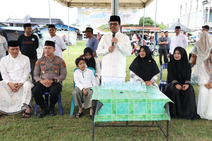 Pemkab Aceh Utara Salurkan 24 Hewan Qurban ke Dayah dan Gampong