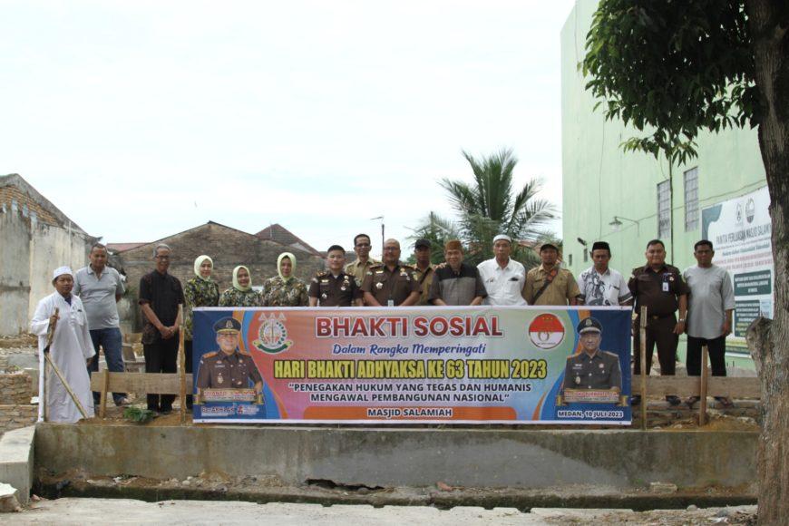 Meriahkan HBA yang ke-63 dan HUT ke-23 IAD, Kejati Sumut Gelar Bakti Sosial ke Panti Asuhan, Masjid, Gereja dan KBPA