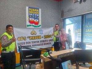 Dialog Interaktif Ops Patuh Toba 2023, Satlantas Polrestabes Medan Imbau Warga Disiplin Berlalulintas