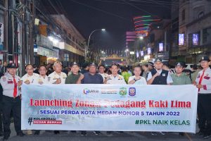 Launching Zonasi PKL, Upaya Pemko Medan Ciptakan Kenyamanan dan Estetika Kota
