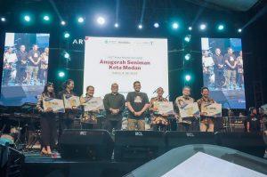 Baru Masa Kepemimpinan Bobby Nasution Pemko Beri Anugerah Seni kepada Seniman Medan