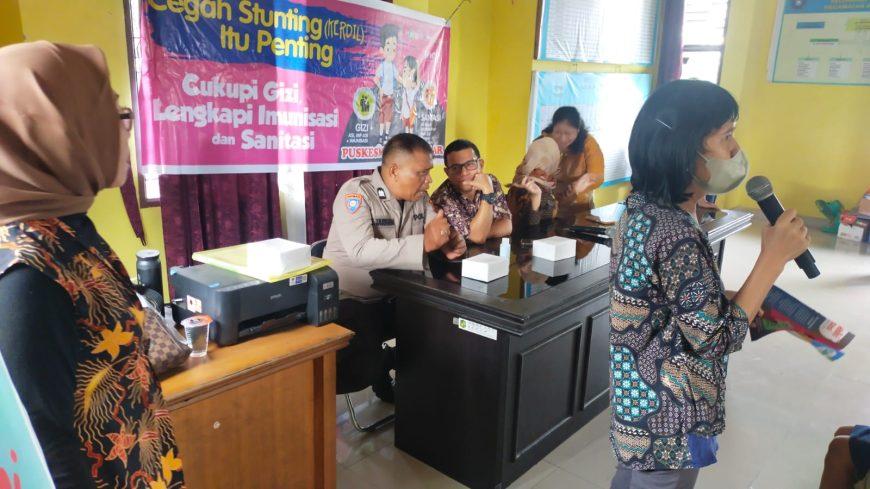 Polsek Tuntungan Gelar Binluh Pencegahan Stunting Bagi Ibu Hamil