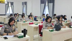 Polrestabes Medan Gelar Webinar Peningkatan Kompetensi Polwan Jelang HUT ke-75