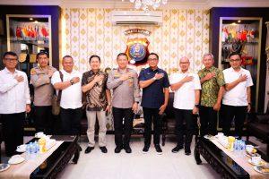 Kapolda Sumut menerima Audiensi Pimpinan & Pejabat Utama PTPN II