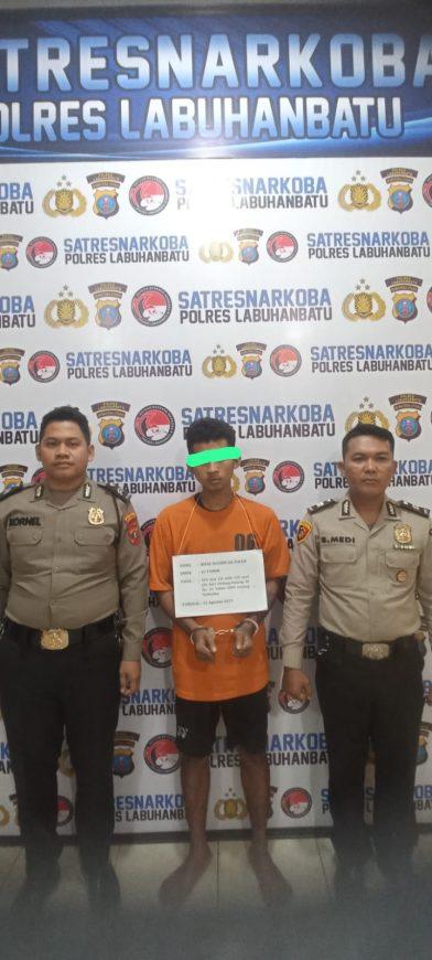 Nekat Ngedar Dekat Posko KBN, Tole Diamankan Bersama Barang Bukti 98,33 Gram Sabu.