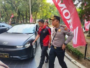 Kapolrestabes Medan Hadiri Kejuaraan Bola Voli Kapolri Cup 2023