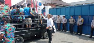 Polrestabes Gelar Pengamanan Demo Terkait Dualisme Organisasi Buruh di Amplas