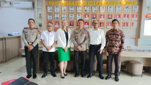 Konsulat Amerika Serikat Audiensi dengan Kapolrestabes Medan