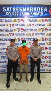 Satres Narkoba Polres Labuhanbatu Tangkap Pengedar Sabu di Padang Bulan