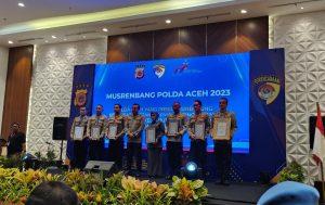 Polres Langsa Dapat Piagam Penghargaan Dari Kapolri