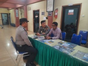 Sat Binmas Polrestabes Medan Kunjungi SMK Swasta Raksana, Ajak Pelajar Jangan Tawuran