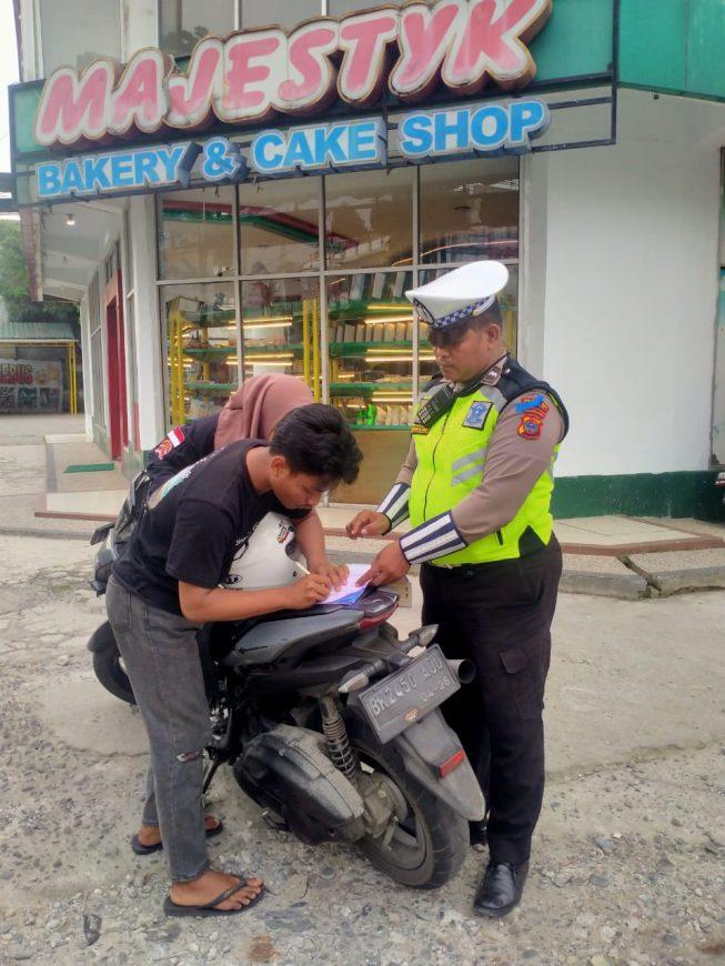 Sat Lantas Polrestabes Medan Ajak Warga Menjadi Pelopor Keselamatan Berlalulintas