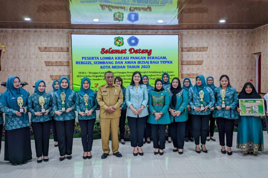 Pemko Medan Gelar Lomba Kreasi Pangan B2SA, Menu Pangan Yang Dapat Cegah Stunting